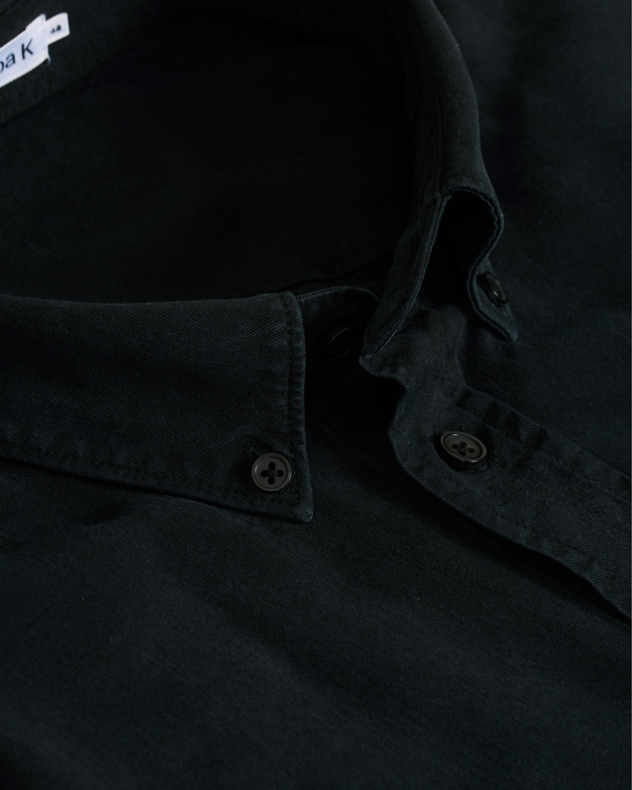 Heren | Overhemden | Filippa K | Zachary Tencel Shirt Almost Black