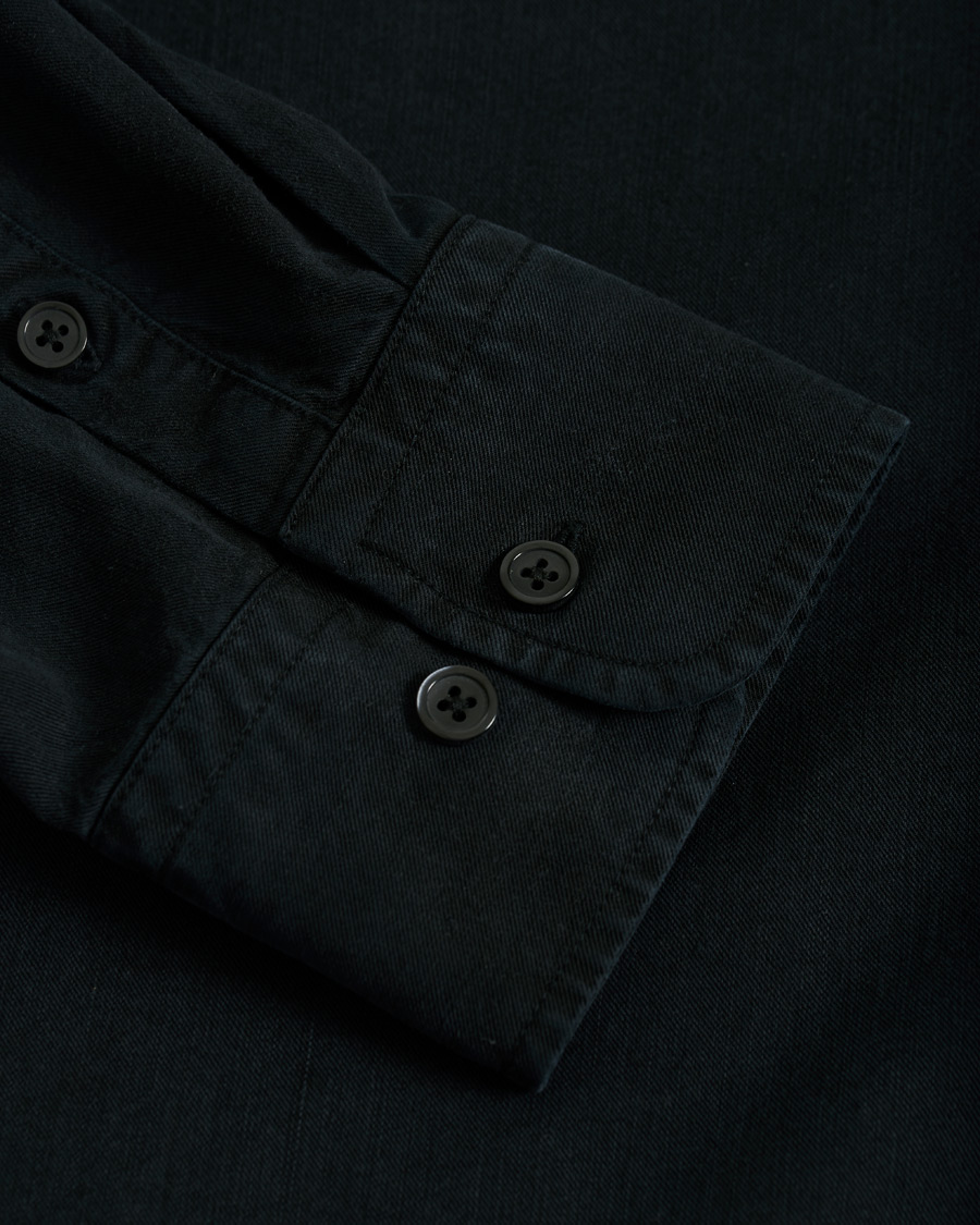 Heren | Overhemden | Filippa K | Zachary Tencel Shirt Almost Black