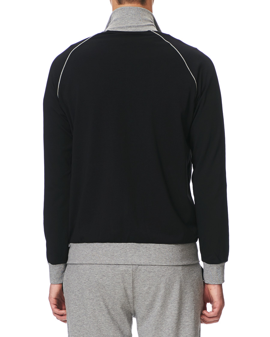 Heren | BOSS Loungewear Full-Zip Sweater Black | BOSS BLACK | BOSS Loungewear Full-Zip Sweater Black
