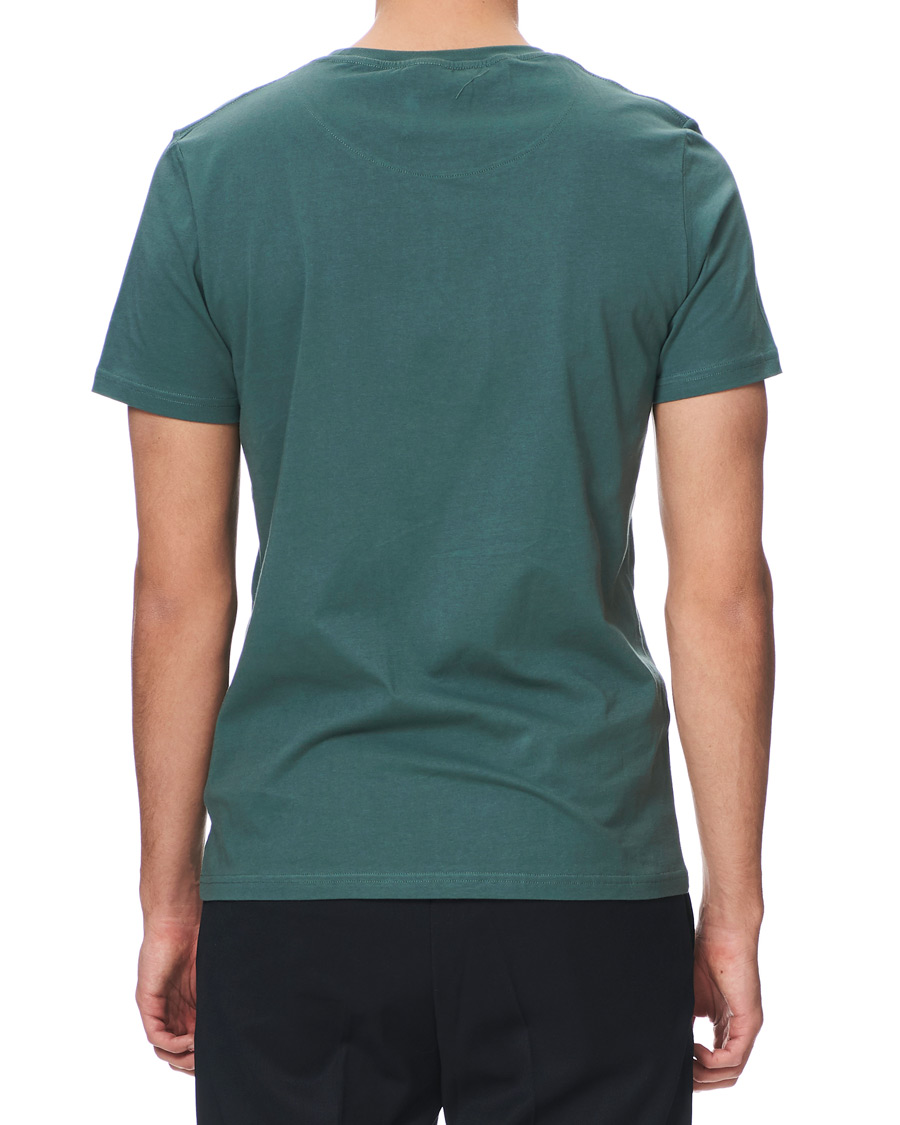 Heren | T-shirts | Morris | Léonce Crew Neck Tee Green