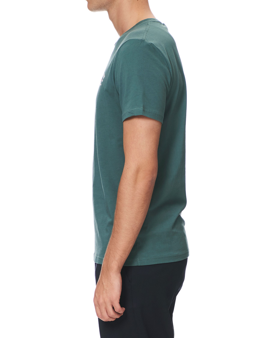 Heren | T-shirts | Morris | Léonce Crew Neck Tee Green