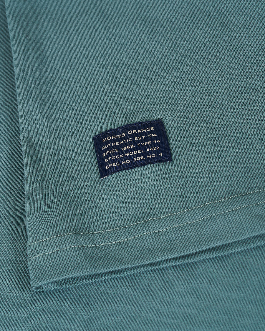 Heren | T-shirts | Morris | Léonce Crew Neck Tee Green
