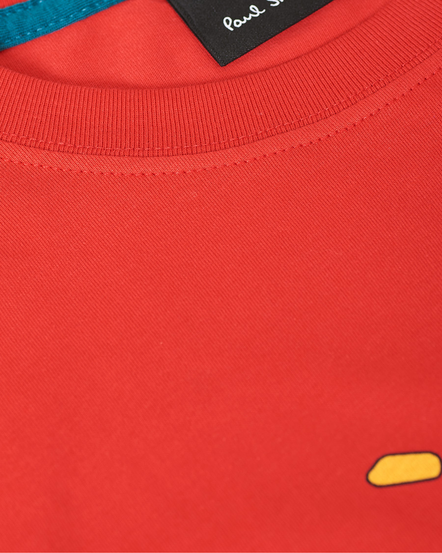 Heren | T-shirts | PS Paul Smith | Regular Fit Monkey Halo Tee Red