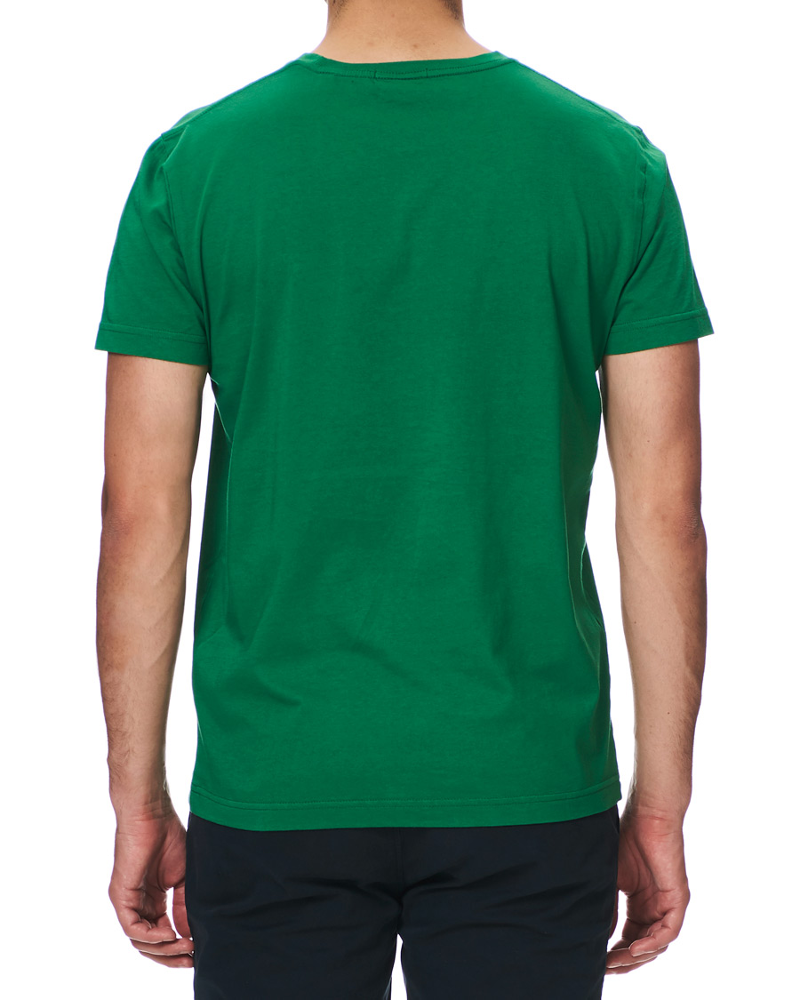 Heren | T-shirts | GANT | Original Crew Neck Tee Amazon Green