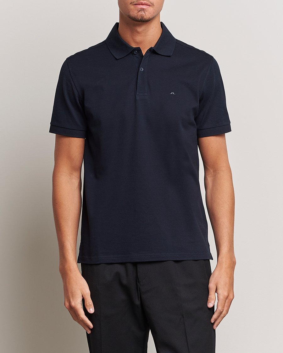 Heren |  | J.Lindeberg | Troy Polo Pique Navy