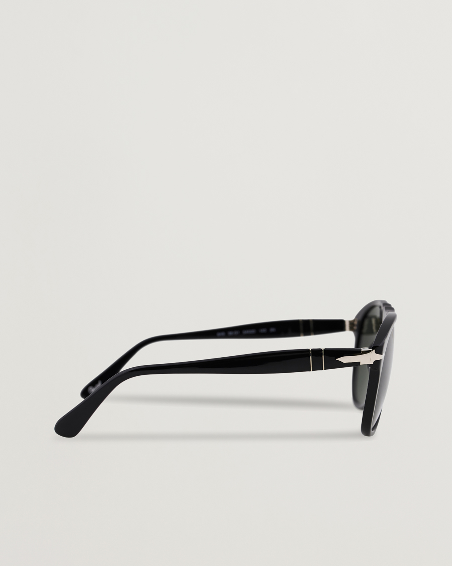 Heren | Zonnebrillen | Persol | 0PO0649 Sunglasses Black/Crystal Green