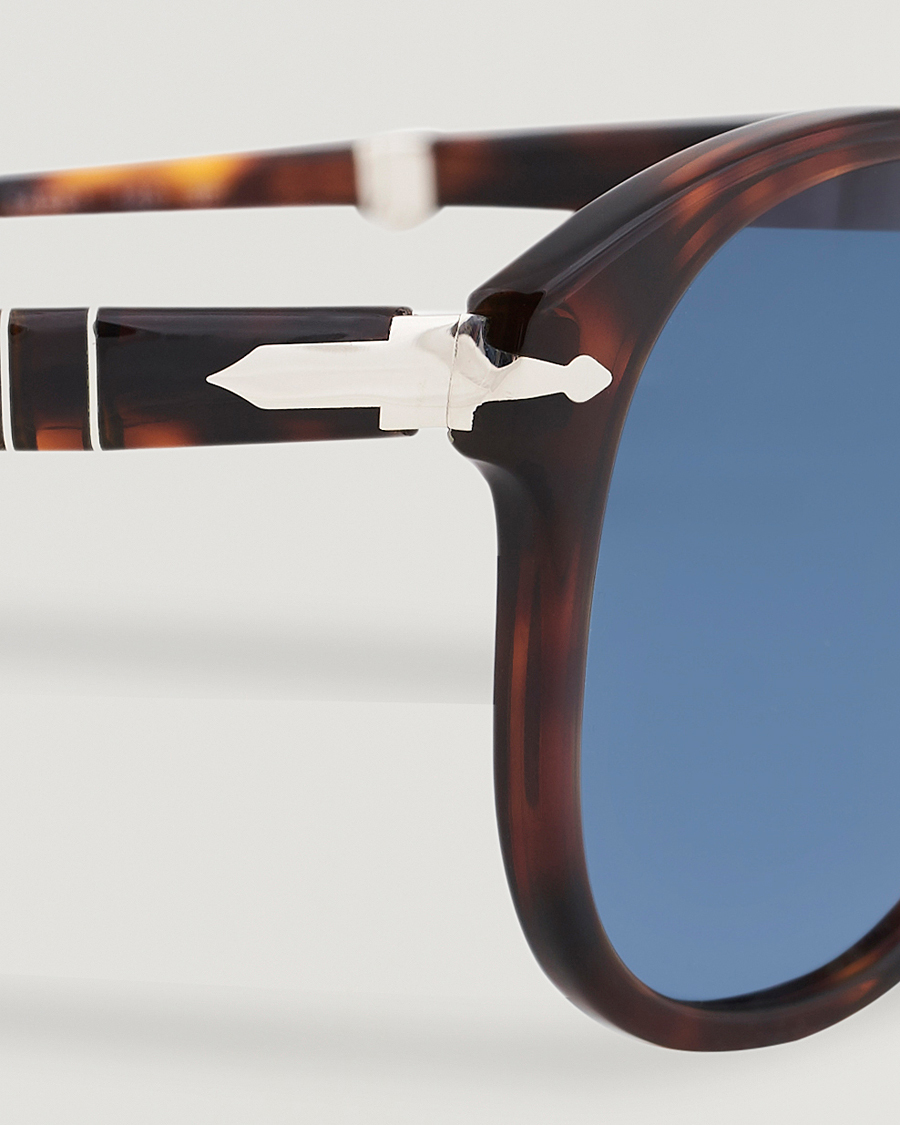 Heren | Zonnebrillen | Persol | 0PO0714 Folding Sunglasses Havana/Blue Gradient