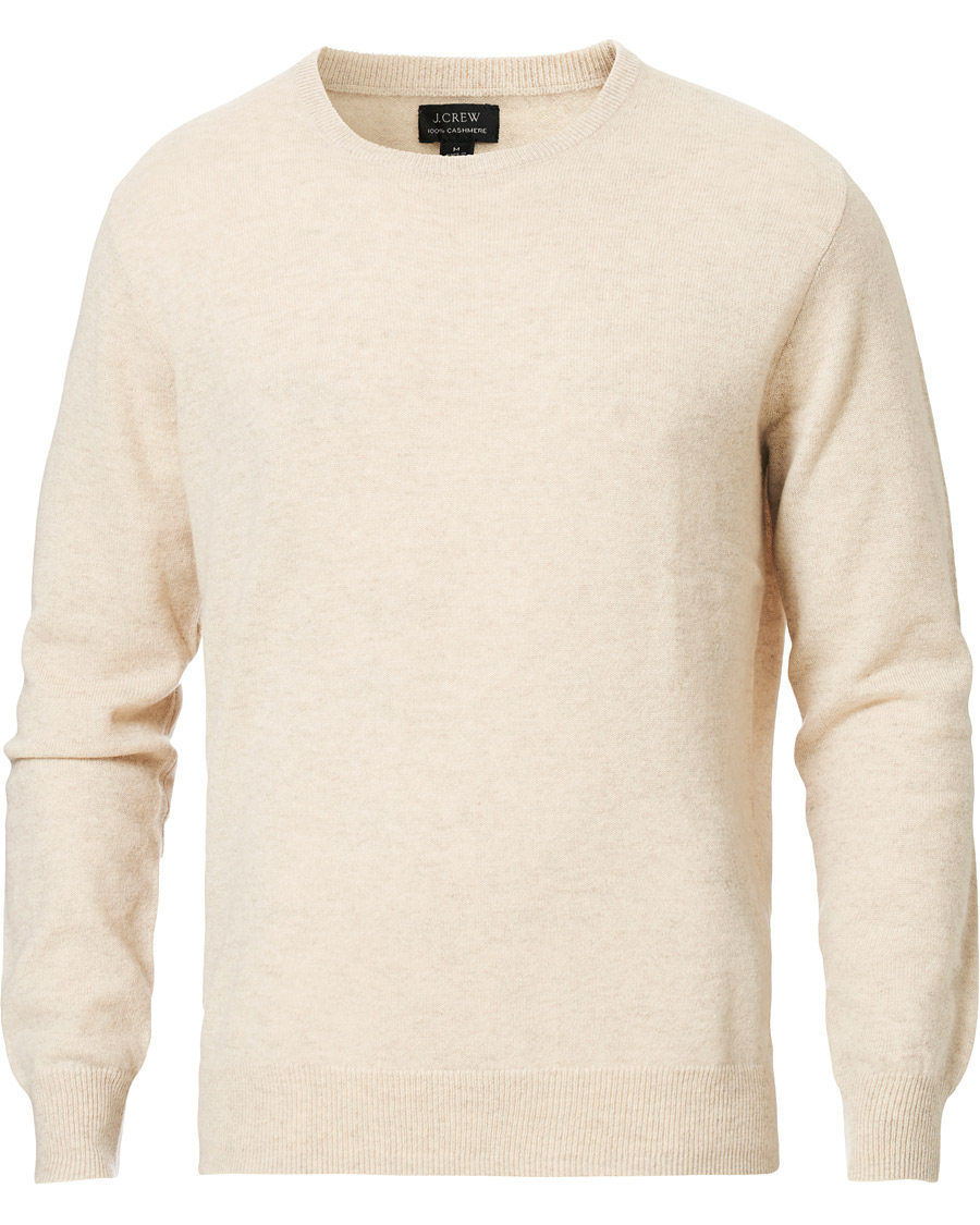 Heren | Truien | J.Crew | Cashmere Crew Neck Heather Natural