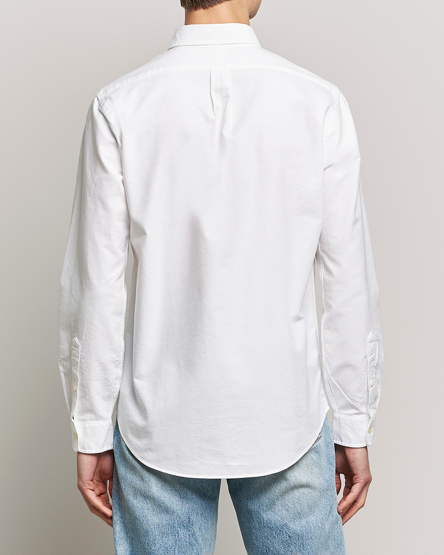 Heren | Overhemden | Polo Ralph Lauren | Custom Fit Garment Dyed Oxford Shirt White