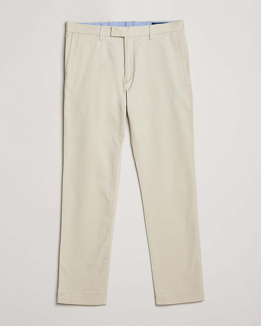 Heren | Broeken | Polo Ralph Lauren | Slim Fit Stretch Chinos Beige