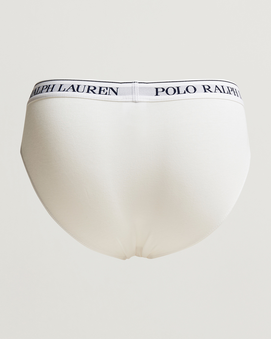 Heren | Slips | Polo Ralph Lauren | 3-Pack Low Rise Brief White