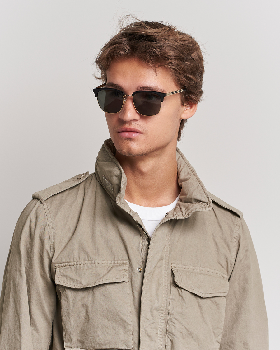 Heren | D-frame zonnebrillen | Gucci | GG0697S Sunglasses Black