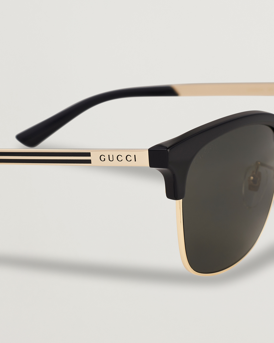Heren | Gucci GG0697S Sunglasses Black | Gucci | GG0697S Sunglasses Black