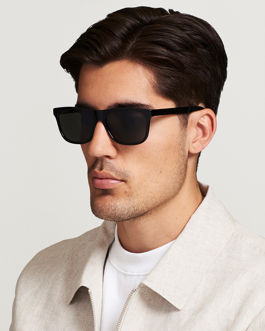 Heren | D-frame zonnebrillen | Gucci | GG0687S Sunglasses Black