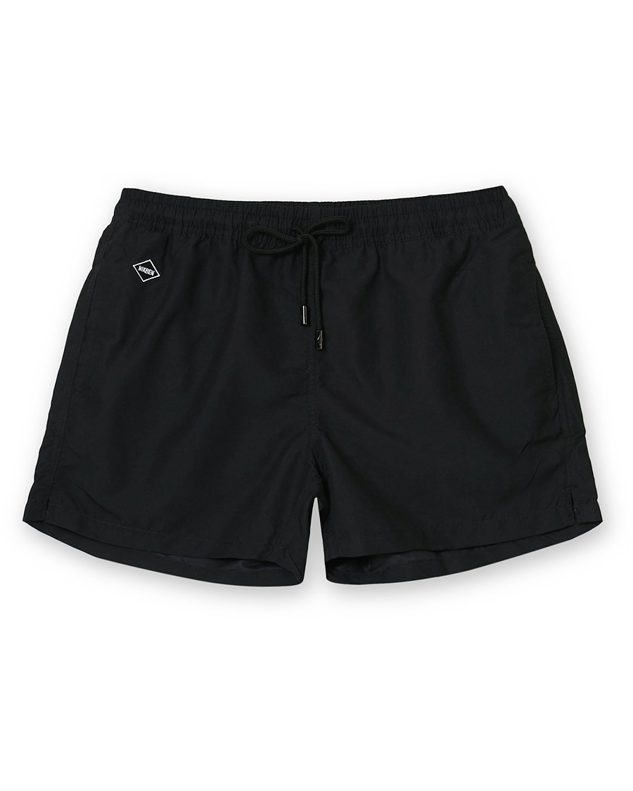 Heren | Zwembroek | NIKBEN | Plain Swim Shorts Black