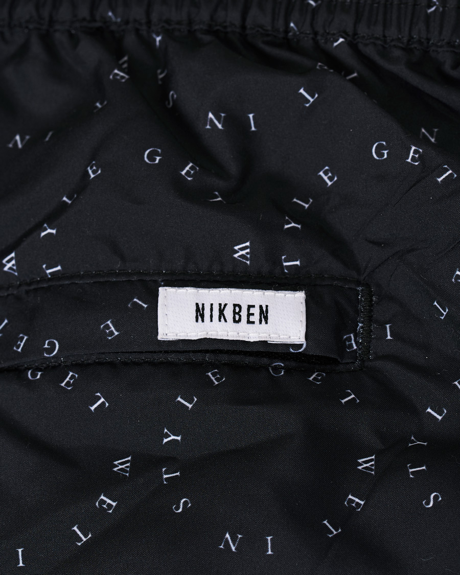 Heren | Zwembroek | NIKBEN | Studio Get Wet in Style Swim Shorts Black S