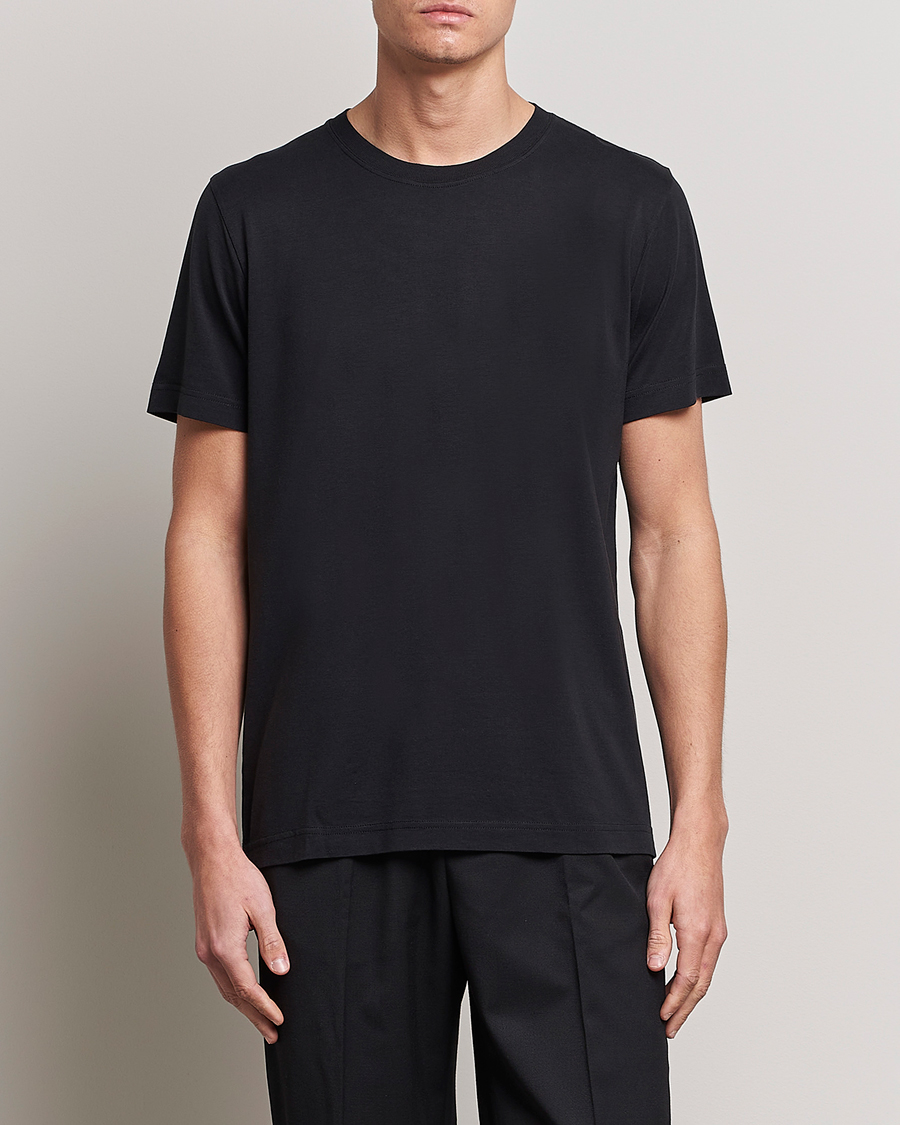 Heren | T-shirts | CDLP | 3-Pack Crew Neck Tee Black