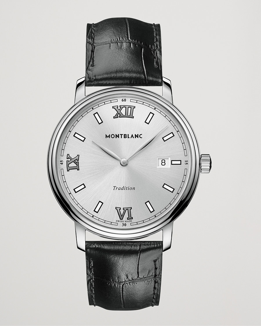 Heren | Montblanc Tradition Quartz 40mm White | Montblanc | Tradition Quartz 40mm White