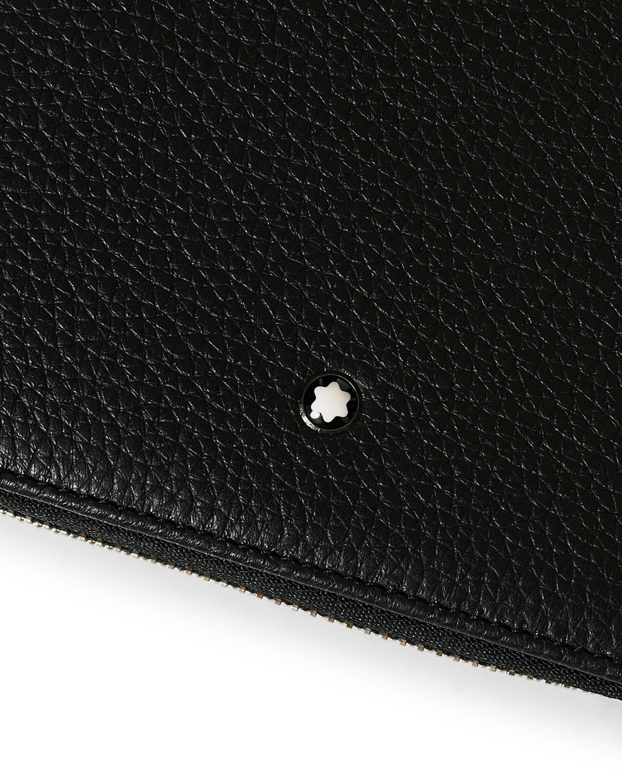 Heren | Montblanc MST Soft Grain Travel Wallet Black | Montblanc | MST Soft Grain Travel Wallet Black