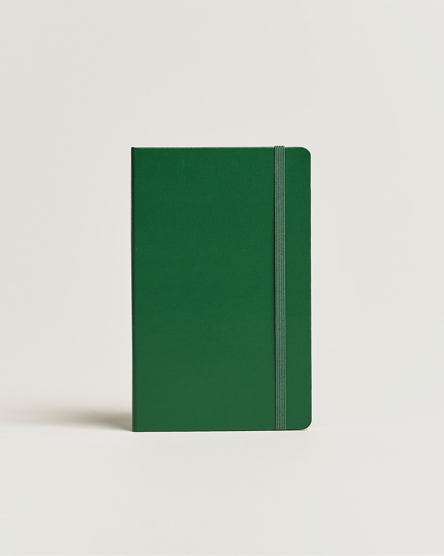 Heren | Notitieboekjes | Moleskine | Ruled Hard Notebook Large Myrtle Green