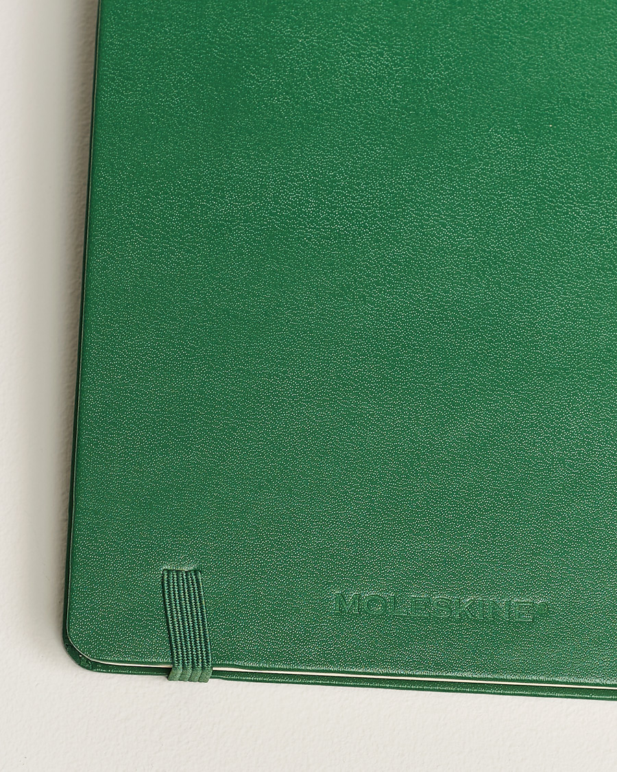 Heren | Moleskine Ruled Hard Notebook Large Myrtle Green | Moleskine | Ruled Hard Notebook Large Myrtle Green