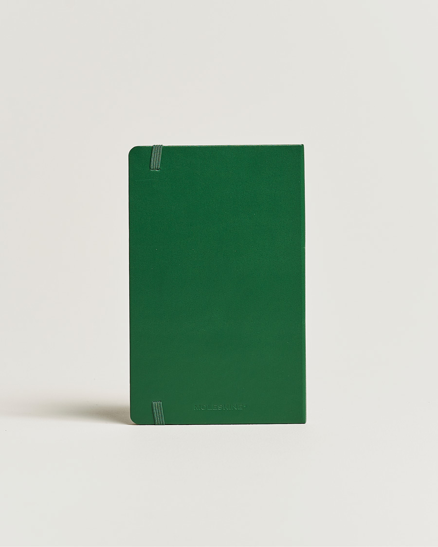 Heren | Moleskine Ruled Hard Notebook Large Myrtle Green | Moleskine | Ruled Hard Notebook Large Myrtle Green
