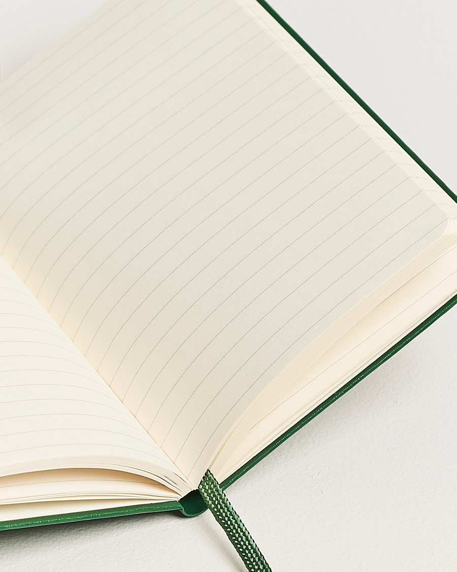 Heren | Notitieboekjes | Moleskine | Ruled Hard Notebook Pocket Myrtle Green