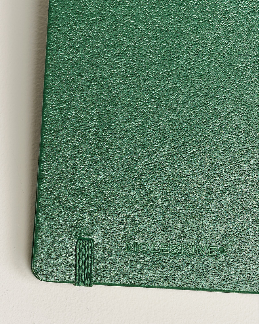 Heren | Moleskine Ruled Hard Notebook Pocket Myrtle Green | Moleskine | Ruled Hard Notebook Pocket Myrtle Green