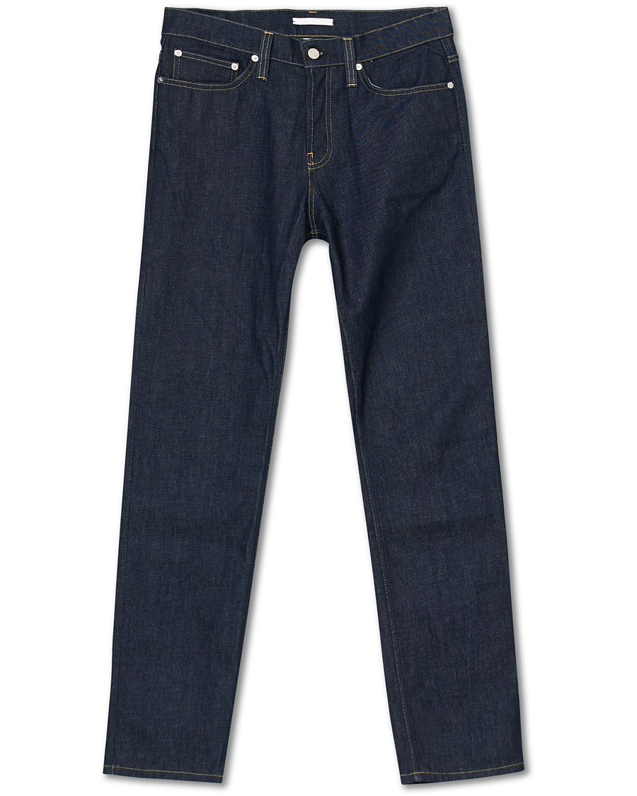 Heren | Jeans | Helmut Lang | Slim Straight Raw Jeans Indigo
