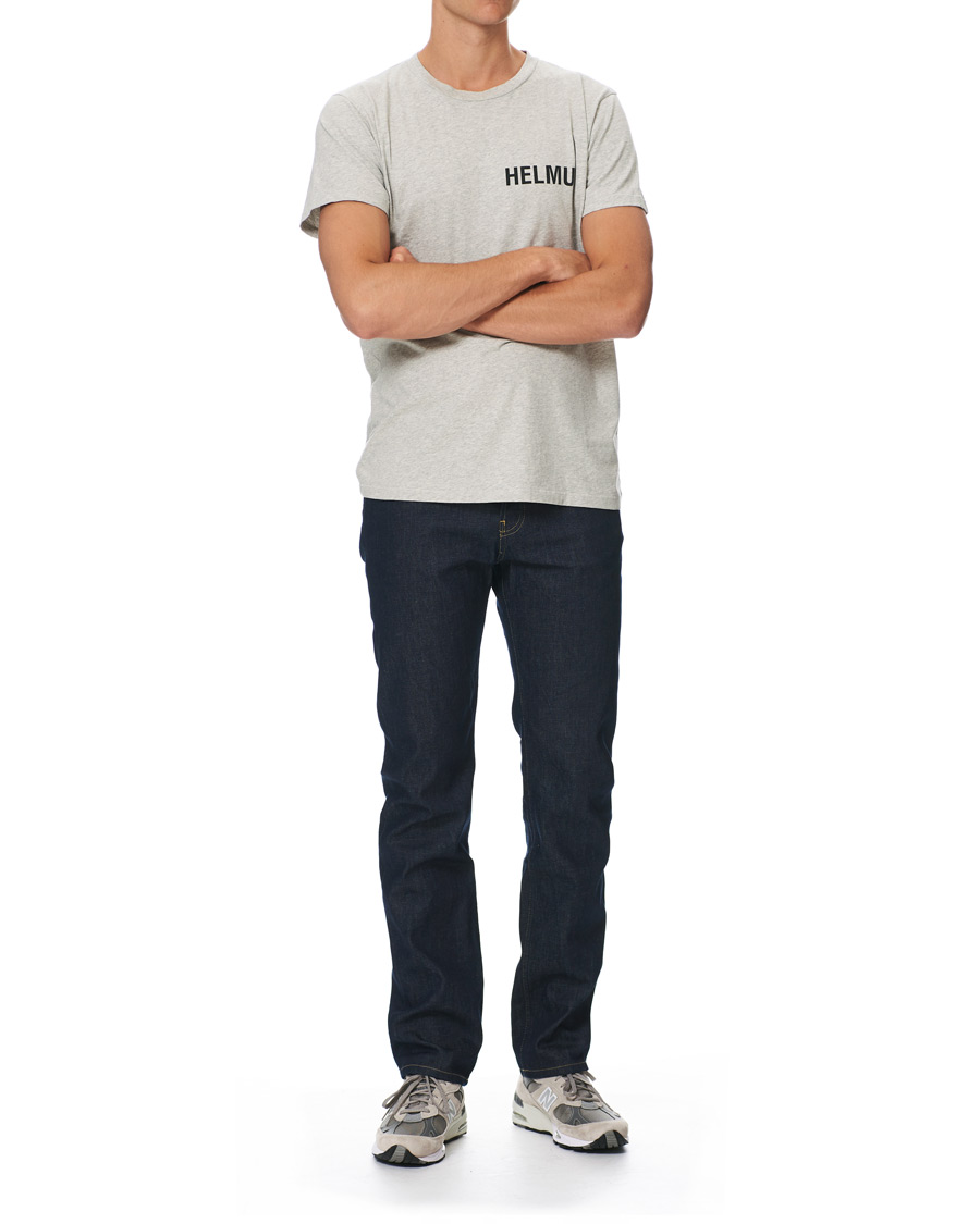Heren | Jeans | Helmut Lang | Slim Straight Raw Jeans Indigo