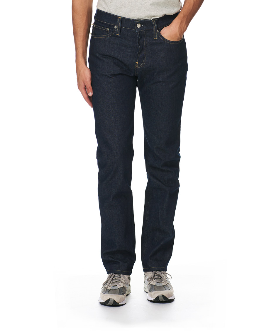 Heren | Jeans | Helmut Lang | Slim Straight Raw Jeans Indigo