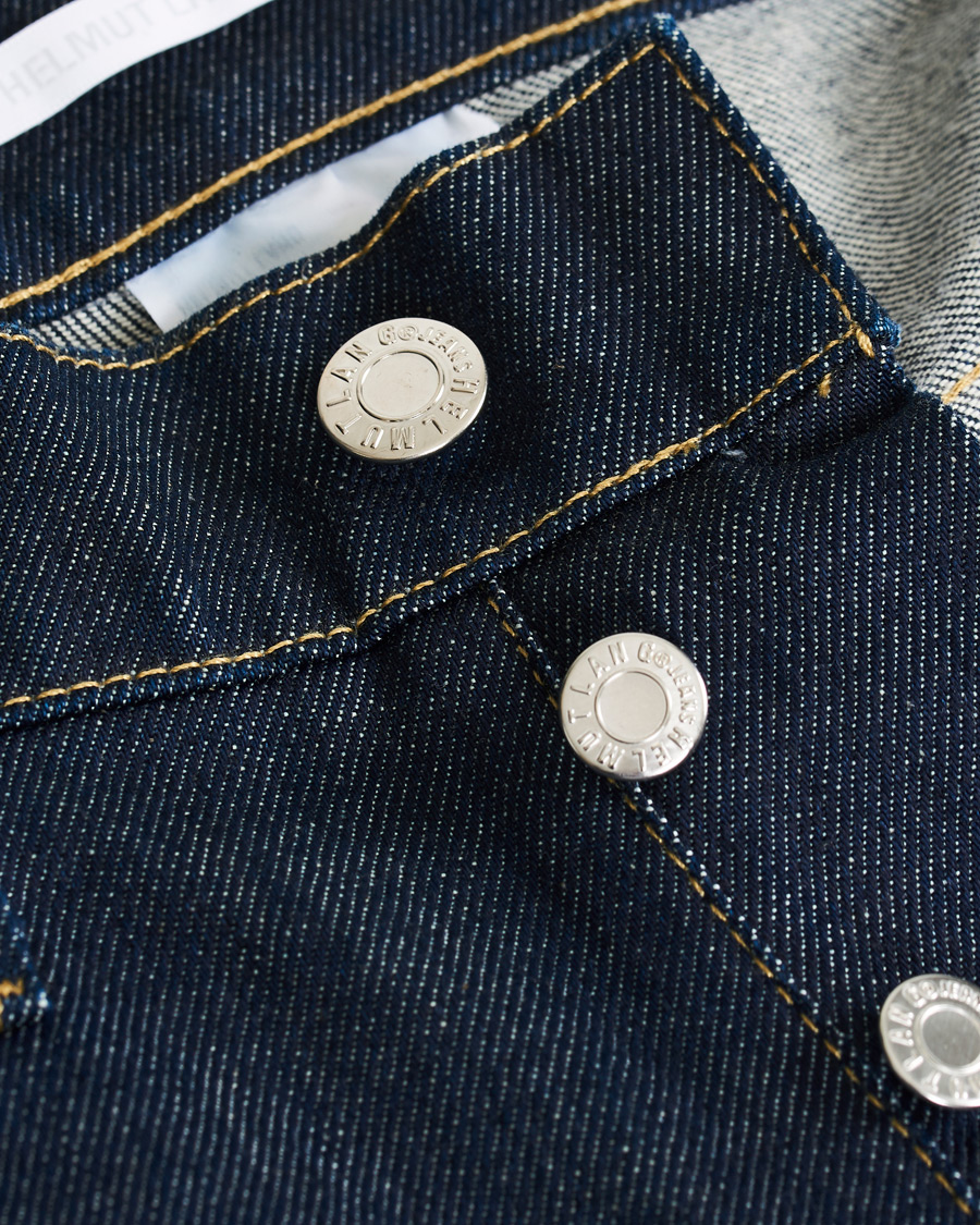 Heren | Jeans | Helmut Lang | Slim Straight Raw Jeans Indigo