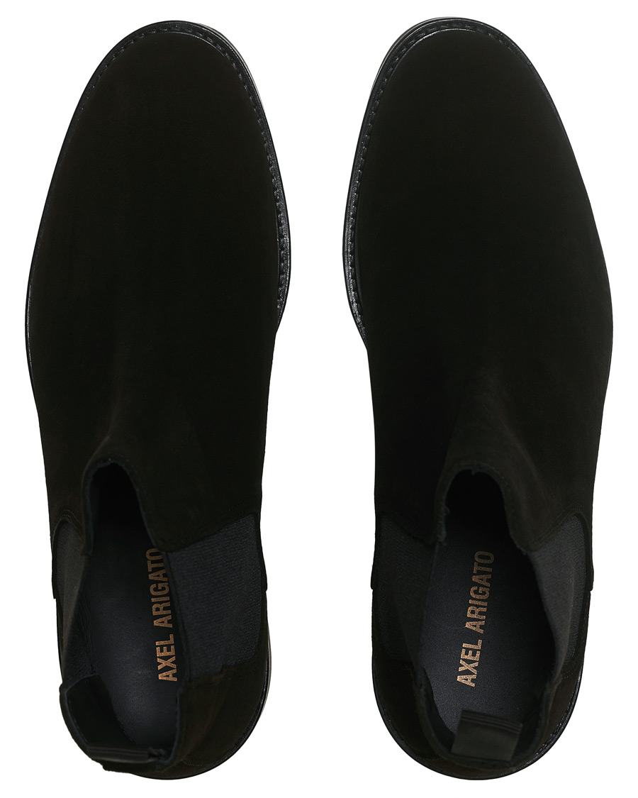 Heren | Axel Arigato Chelsea Black Suede | Axel Arigato | Chelsea Black Suede