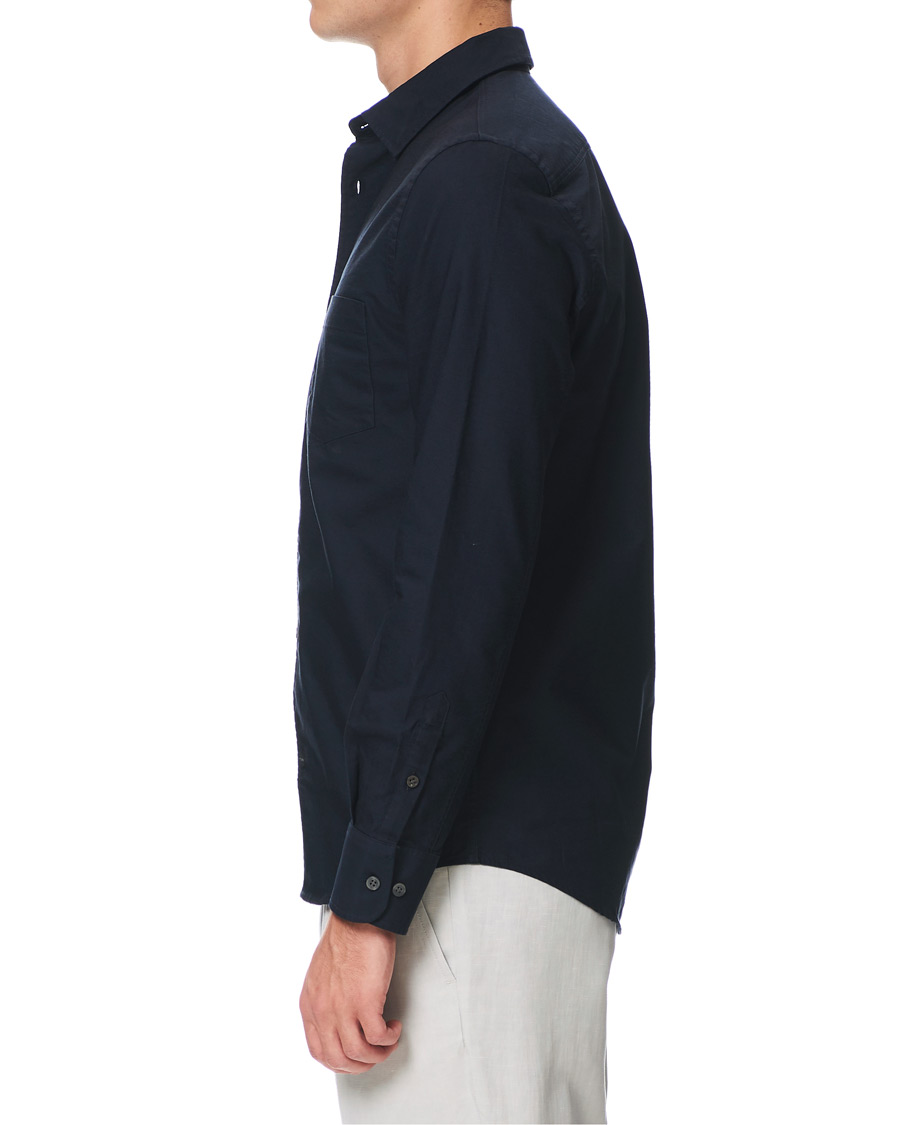 Heren | Overhemden | Filippa K | Tim Oxford Shirt Dark Navy