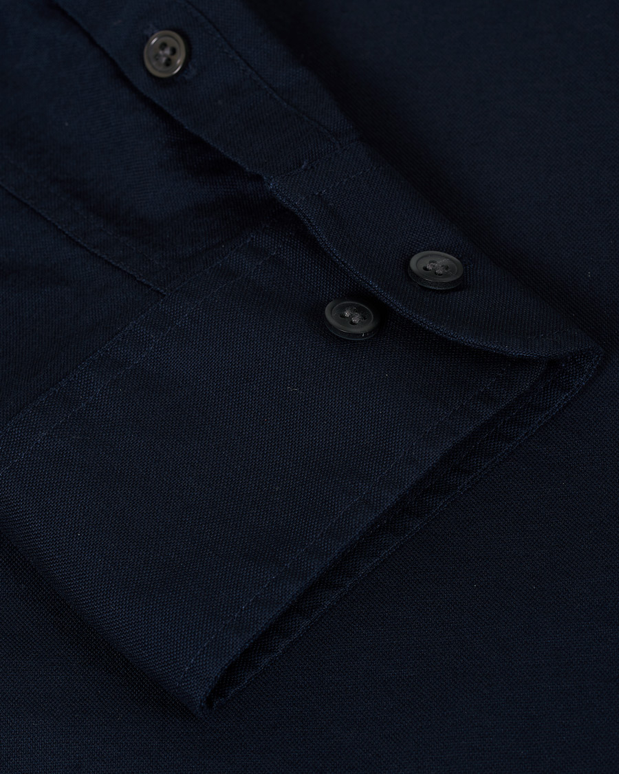 Heren | Overhemden | Filippa K | Tim Oxford Shirt Dark Navy