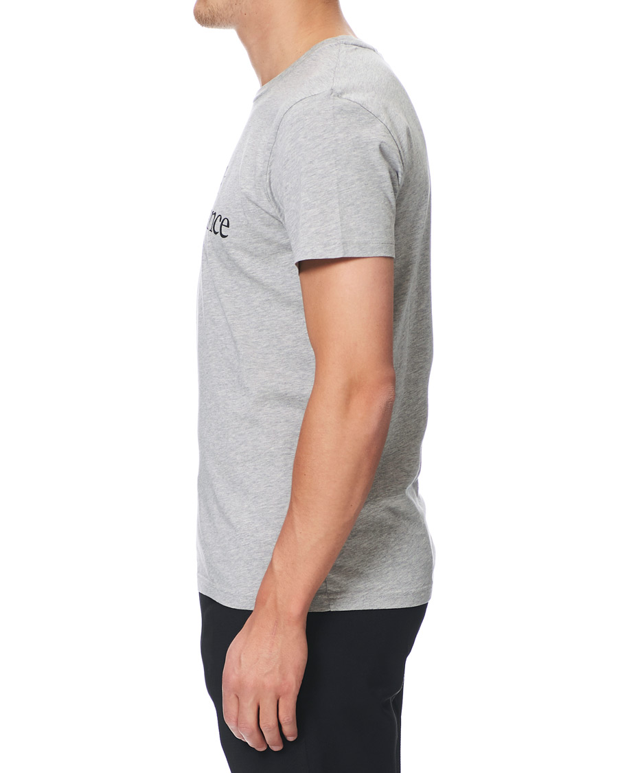 Heren | T-shirts | Peak Performance | Original Logo Crew Neck Tee Light Grey Melange