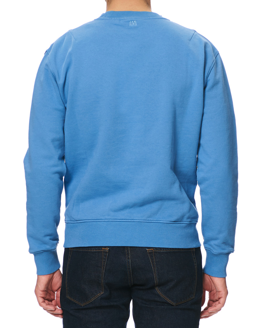 Heren | Truien | AMI | Heart Logo Sweatshirt Blue