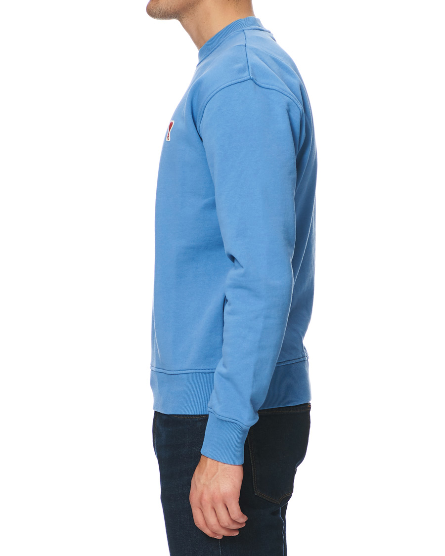 Heren | Truien | AMI | Heart Logo Sweatshirt Blue