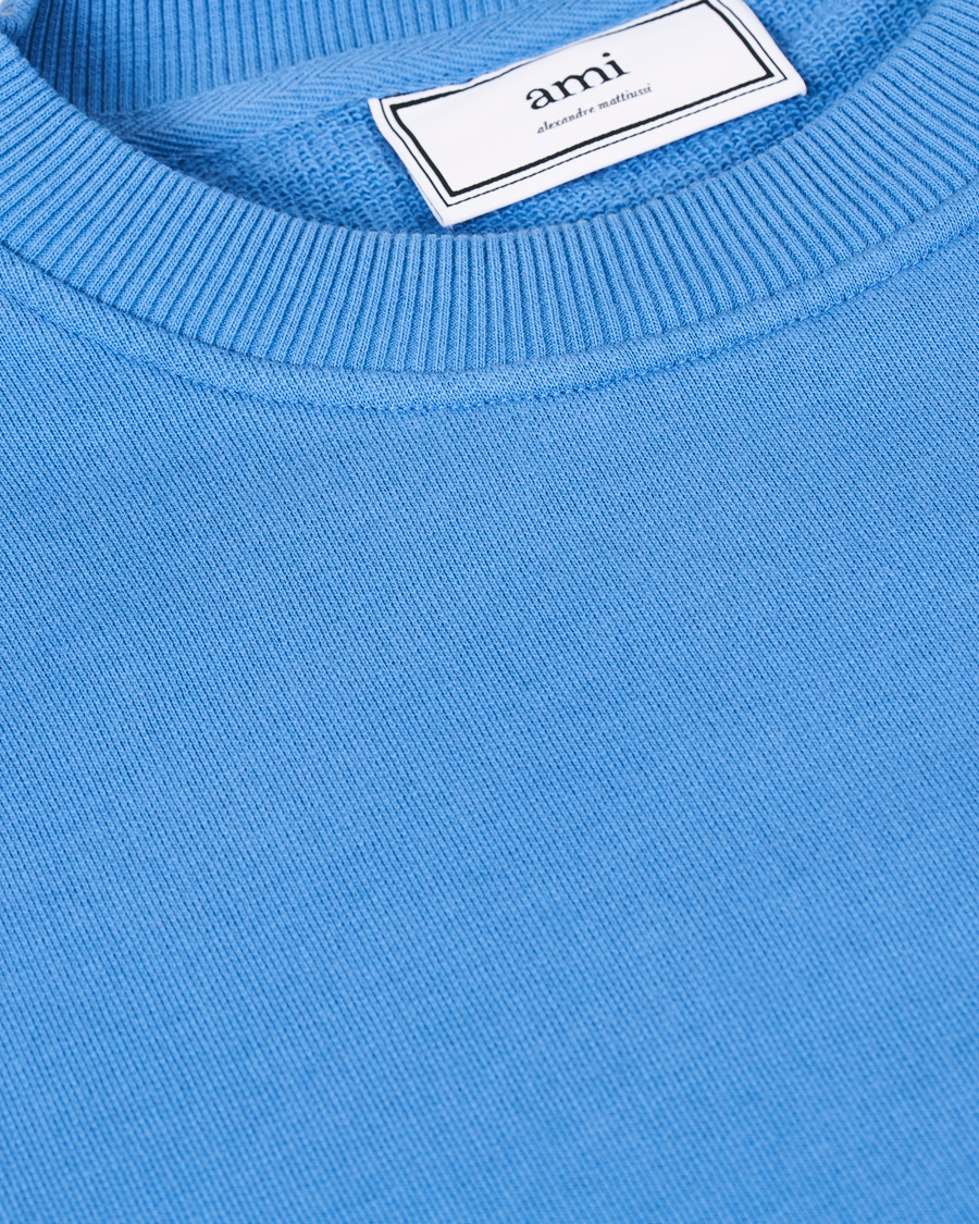 Heren | Truien | AMI | Heart Logo Sweatshirt Blue
