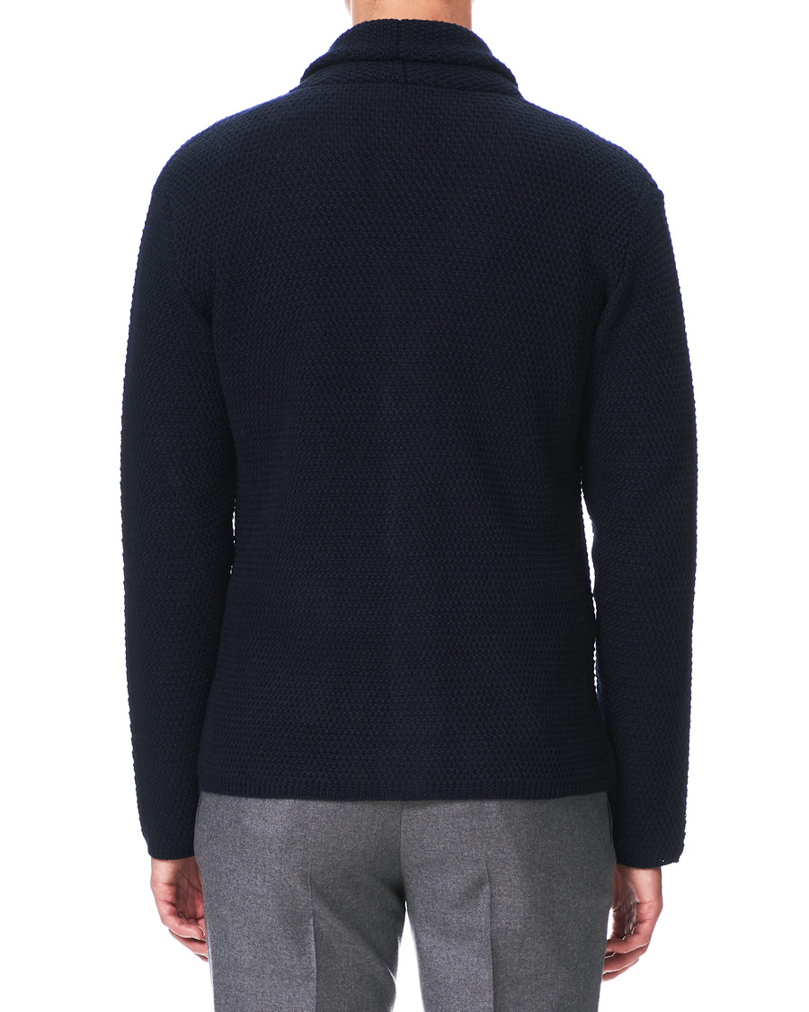 Heren | Truien | Altea | Shawl Collar Cardigan Navy