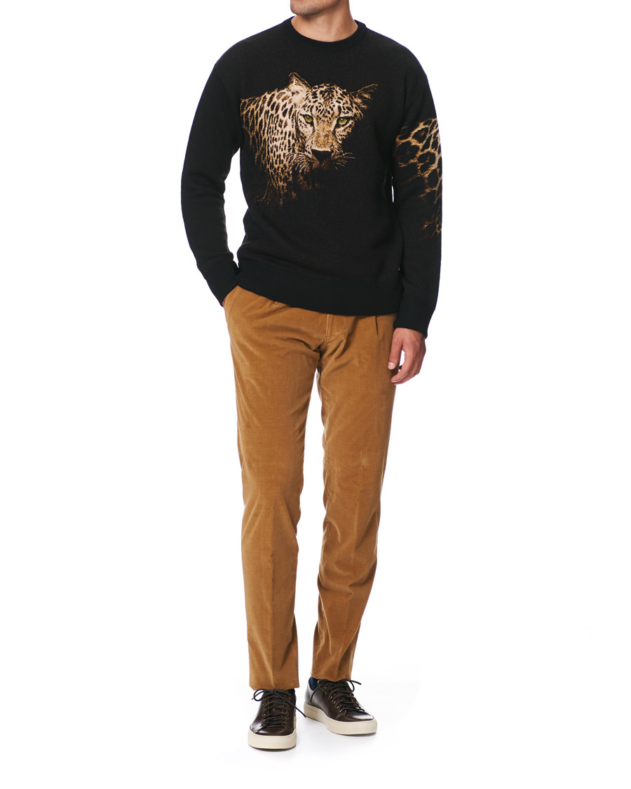 Heren | Broeken | Etro | Pleated Corduroy Trousers Khaki