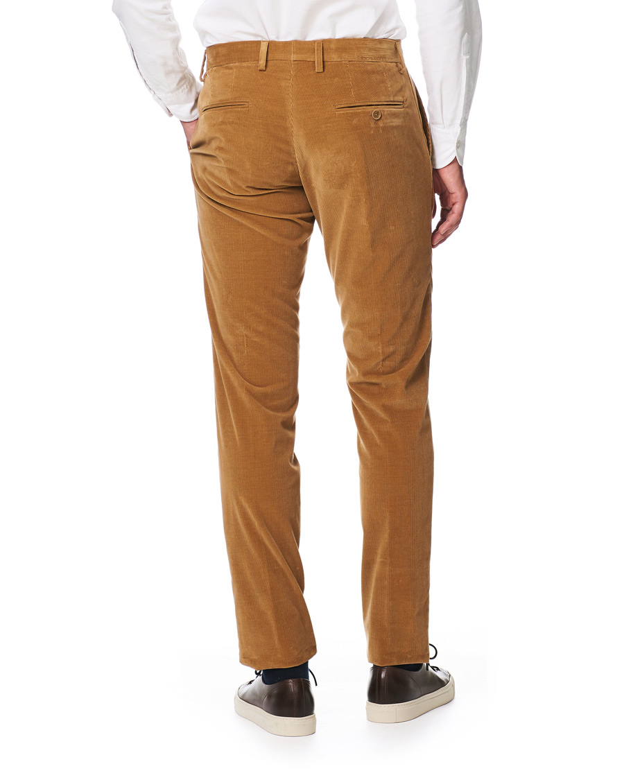 Heren | Broeken | Etro | Pleated Corduroy Trousers Khaki