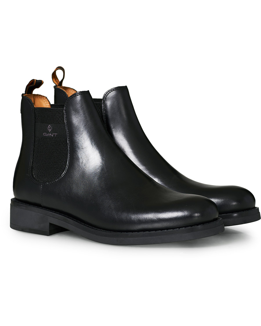 Heren | GANT Brookly Chelsea Boot Black Calf | GANT | Brookly Chelsea Boot Black Calf