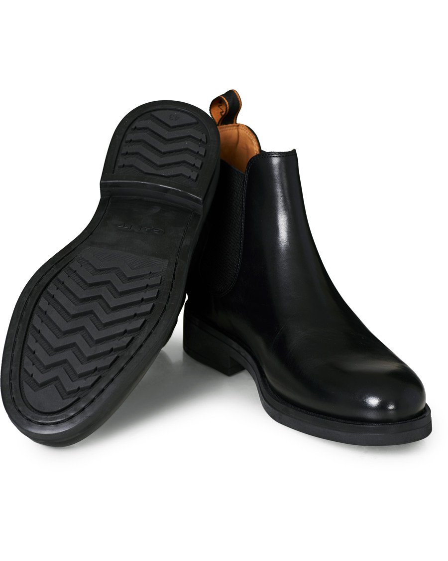 Heren | GANT Brookly Chelsea Boot Black Calf | GANT | Brookly Chelsea Boot Black Calf