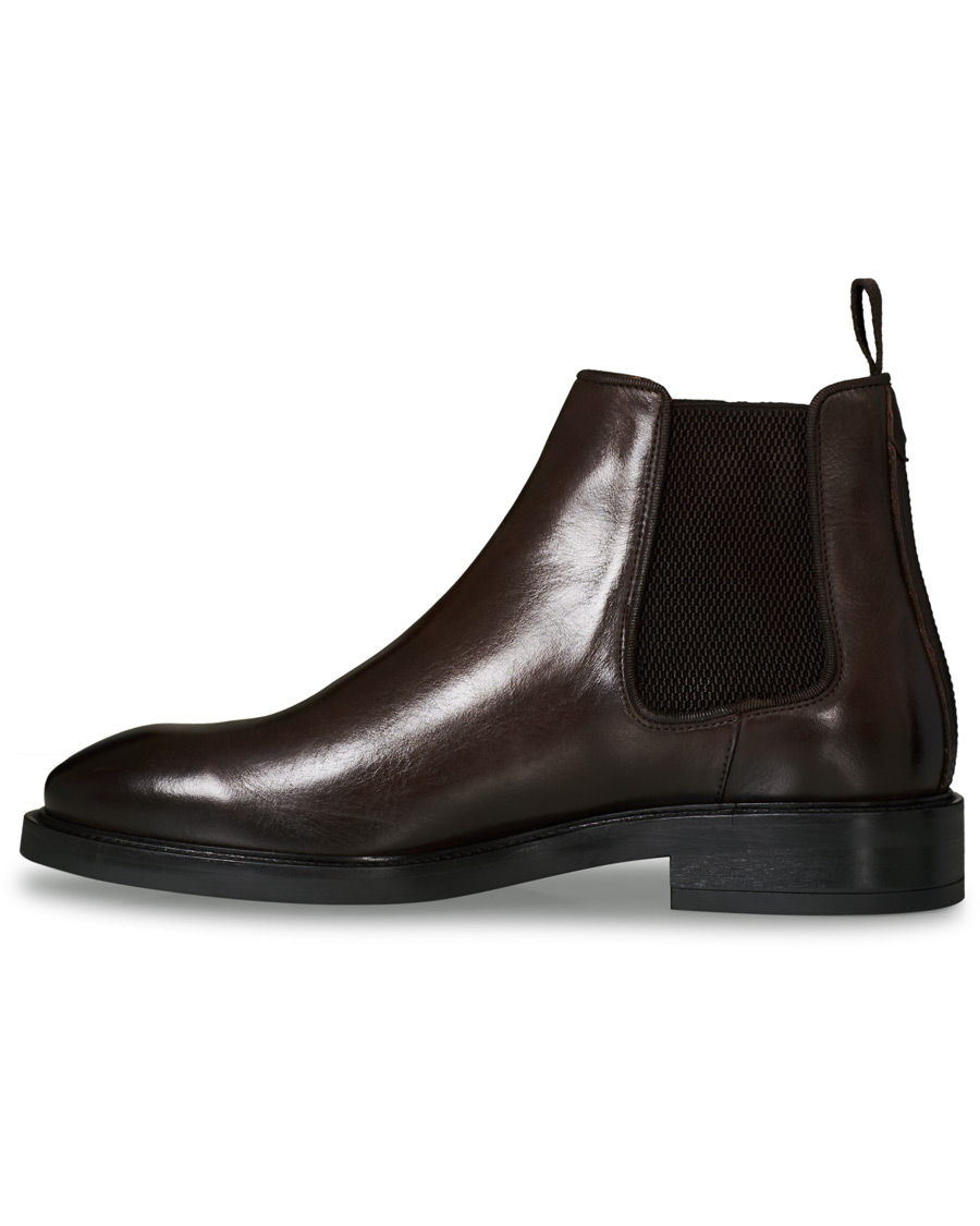 Heren | GANT Flairville Chelsea Boot Dark Brown Calf 40 | GANT | Flairville Chelsea Boot Dark Brown Calf 40