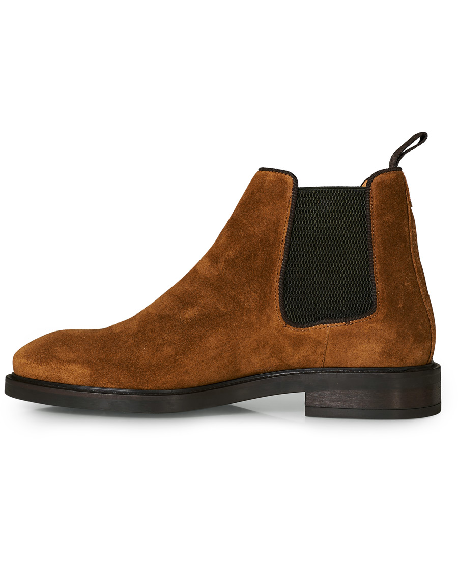 Heren | GANT Flairville Chelsea Boot Tobacco Brown Suede | GANT | Flairville Chelsea Boot Tobacco Brown Suede