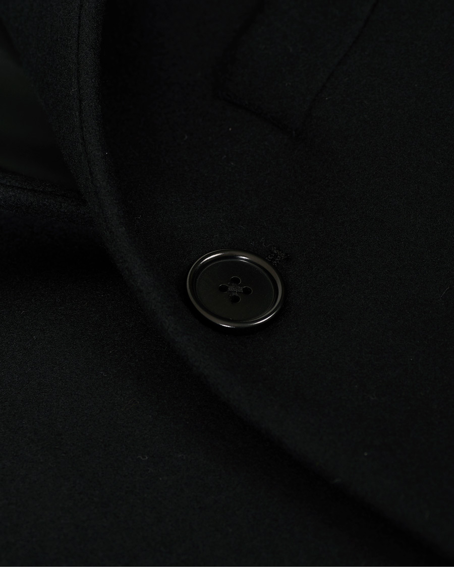 Heren | Jassen | J.Lindeberg | Holger Compact Melton Coat Black
