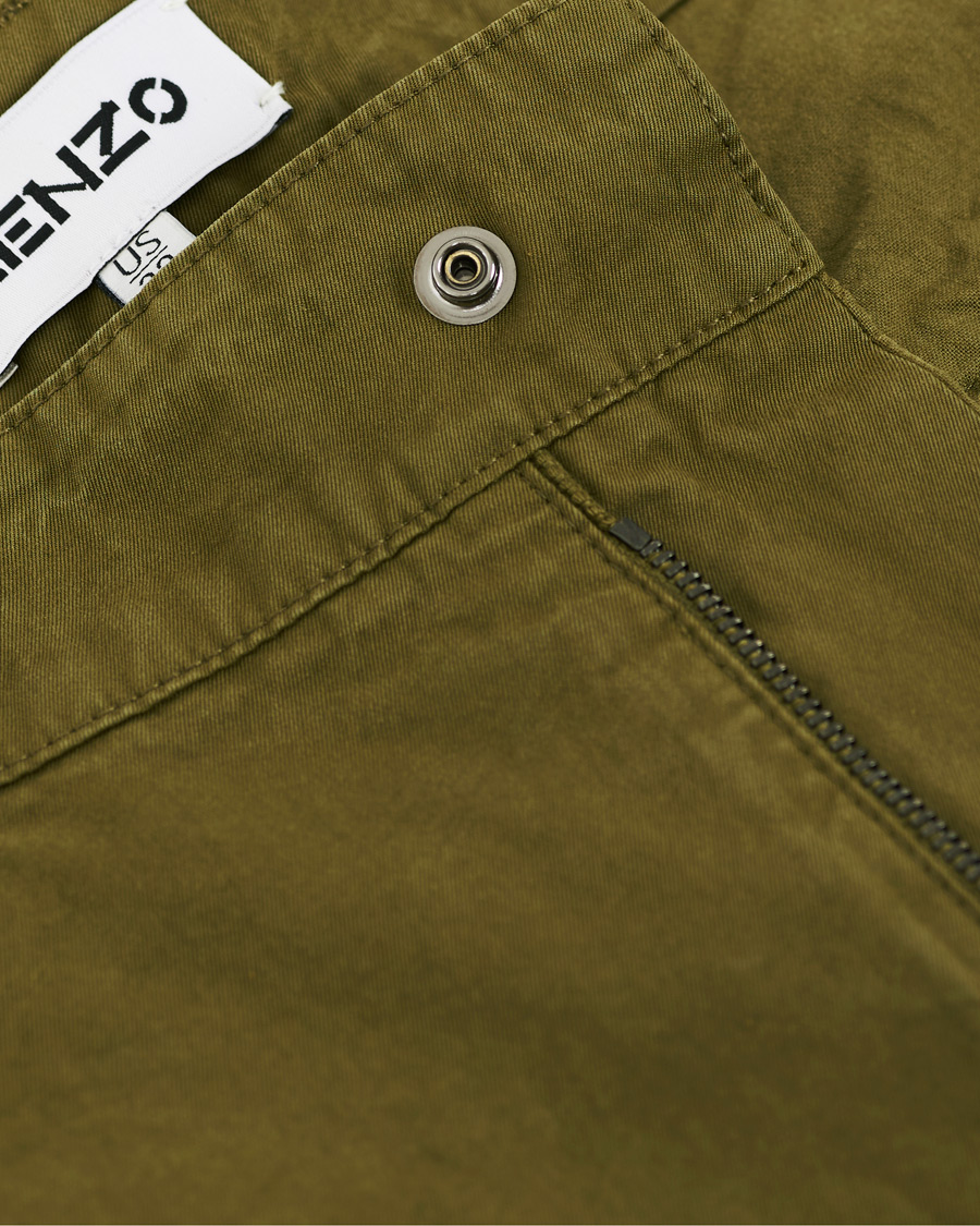 Heren | Broeken | KENZO | Utilitarian Cargo Trousers Green