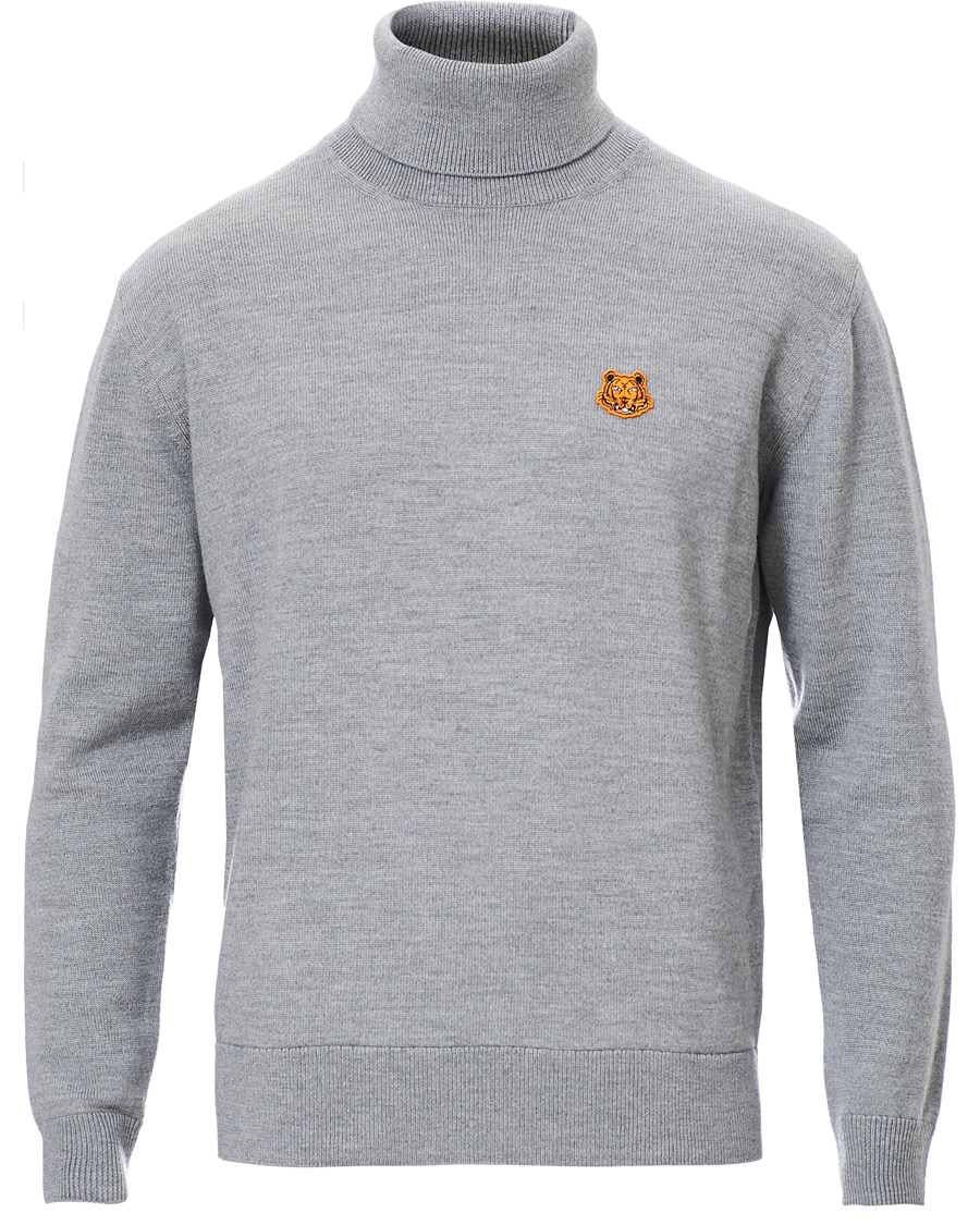 Heren | Truien | KENZO | Tiger Crest Polo Grey