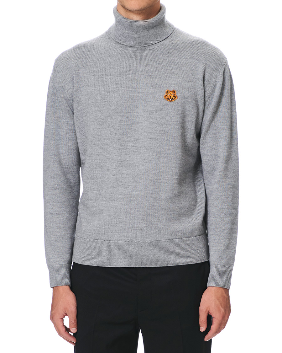 Heren | Truien | KENZO | Tiger Crest Polo Grey